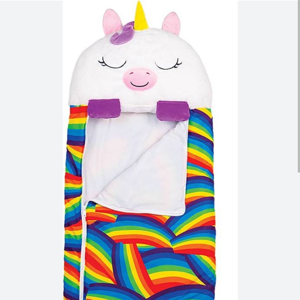 New Large Unicorn Happy Napper Sleeping Bag
